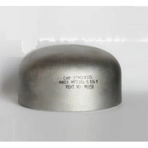 Cap Seamless 1/2 Inch Stainless Steel Tutup Pipa